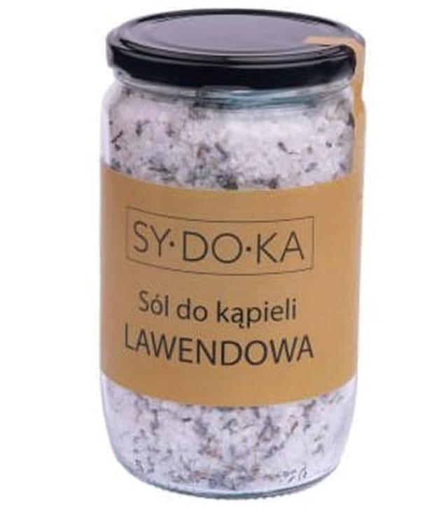 Sydoka Sól do kąpieli Lawendowa - 800 g - cena, opinie, właściwości