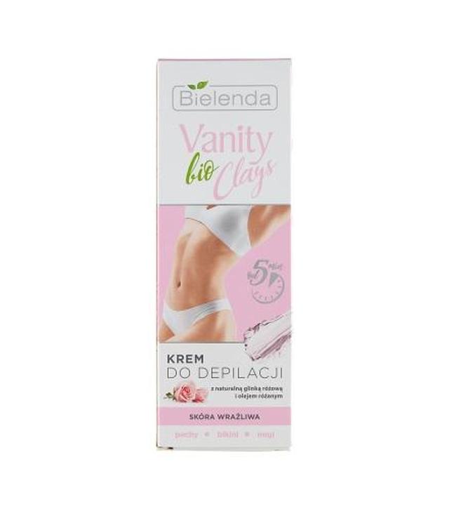 Bielenda Vanity Bio Clays Krem do depilacji z naturalną glinką różową i olejem różanym - 100 ml - cena, opinie, właściwości