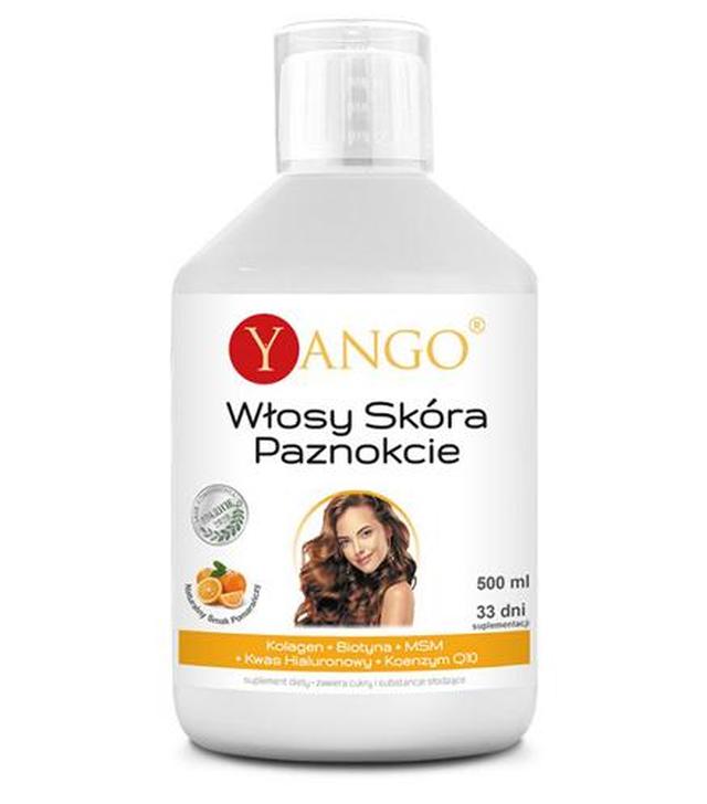 Yango Multiwitamina Włosy Skóra Paznokcie - 500 ml - cena, opinie, wskazania