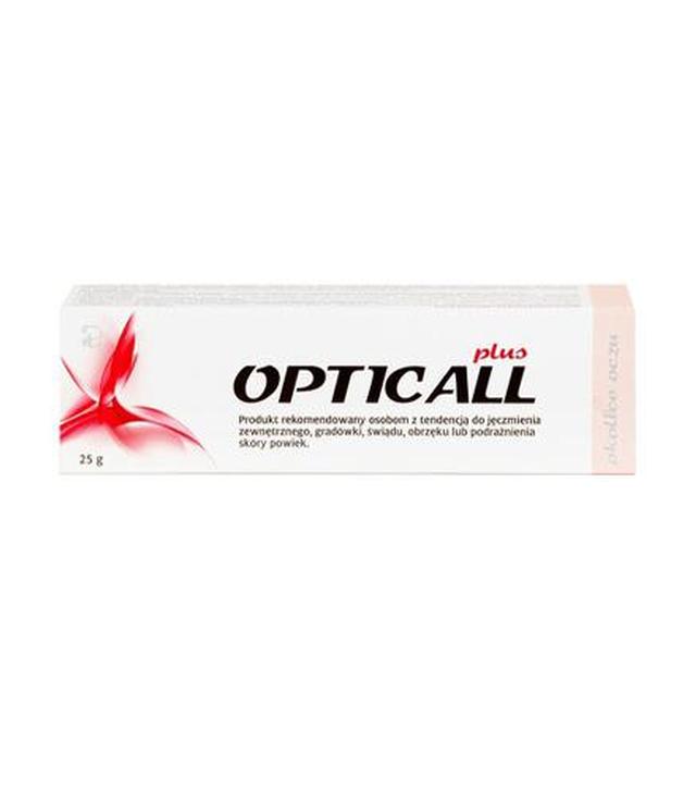 Pharmacy Laboratories Opticall Plus maść, 25 g