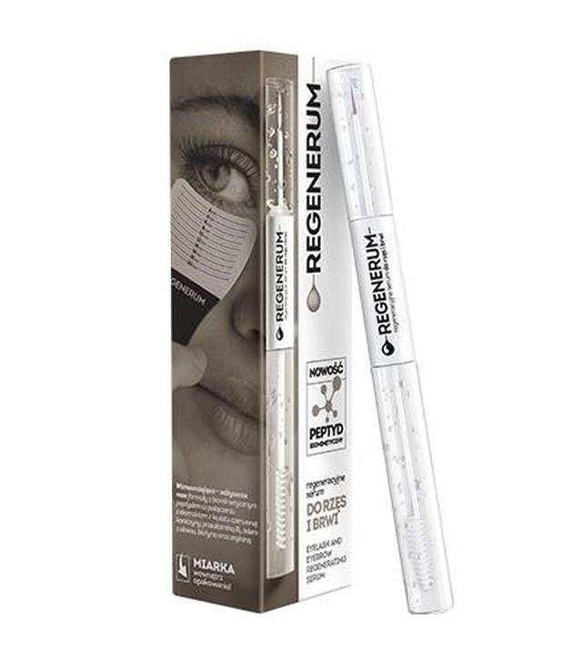 Regenerum, regeneracyjne serum do rzęs i brwi, 4 ml + 7 ml