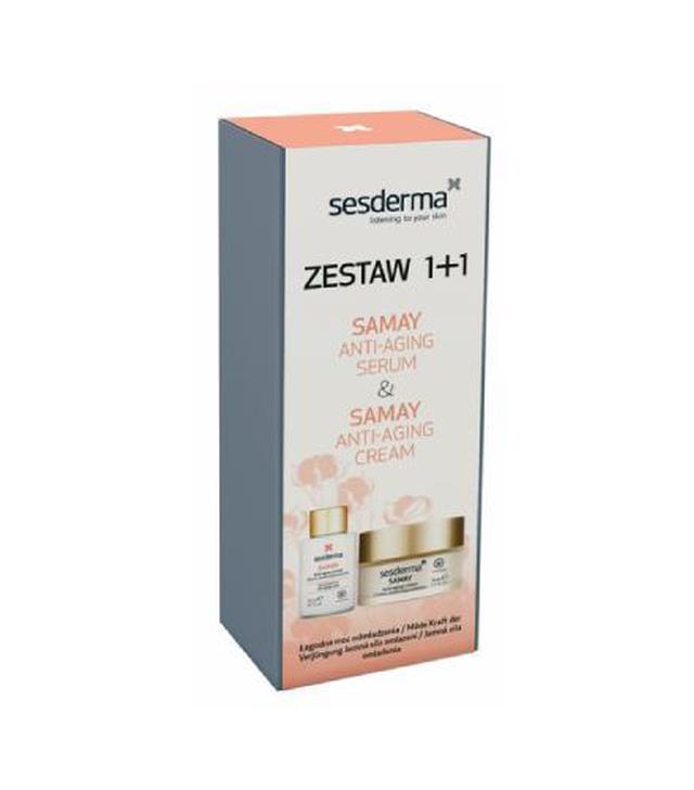 Sesderma Samay anti-aging krem 50 ml + serum 30 ml [ZESTAW]