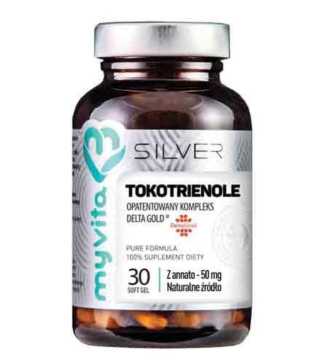 MYVITA Tokotrienole - 30 kaps. - silne działanie antyoksydacyjne i odpowiedni poziom cholesterolu - cena, dawkowanie