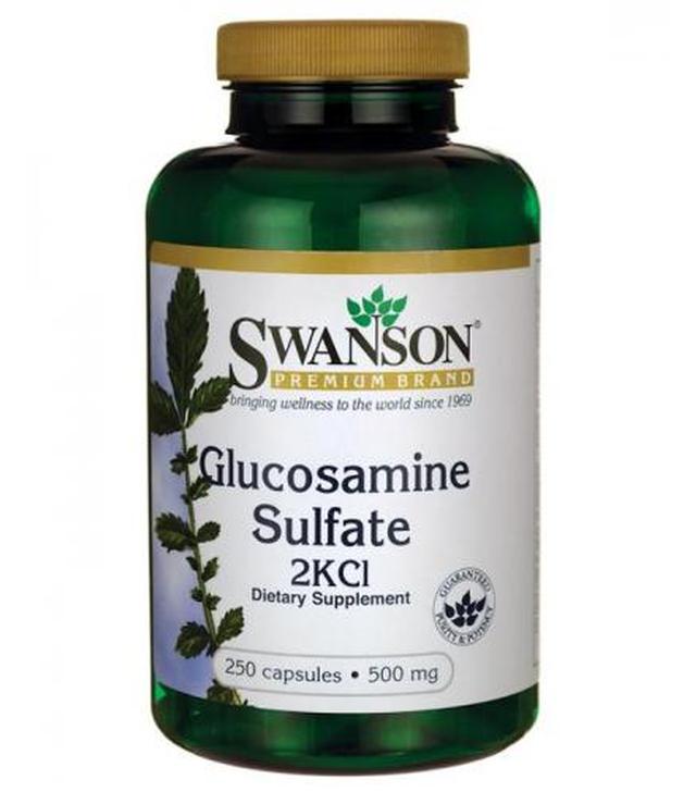 SWANSON Glukozamina 500 mg - 250 kaps.