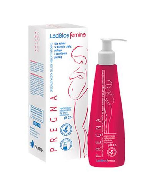 LACIBIOS FEMINA PREGNA Specjalistyczny płyn do higieny intymnej - 150 ml  - cena, opinie, właściwości