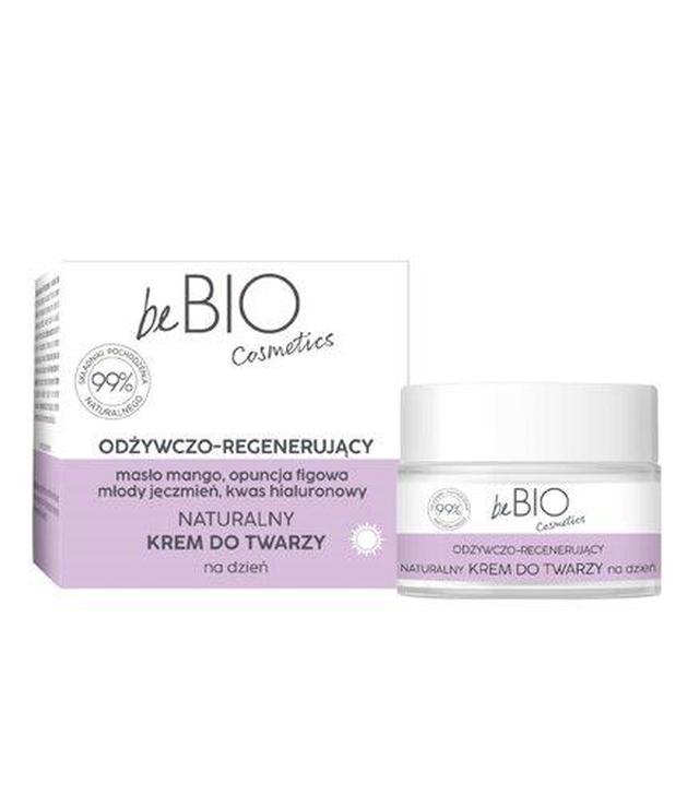 BeBio Naturalny Krem do twarzy odżywczo-regenerujący na dzień, 50 ml