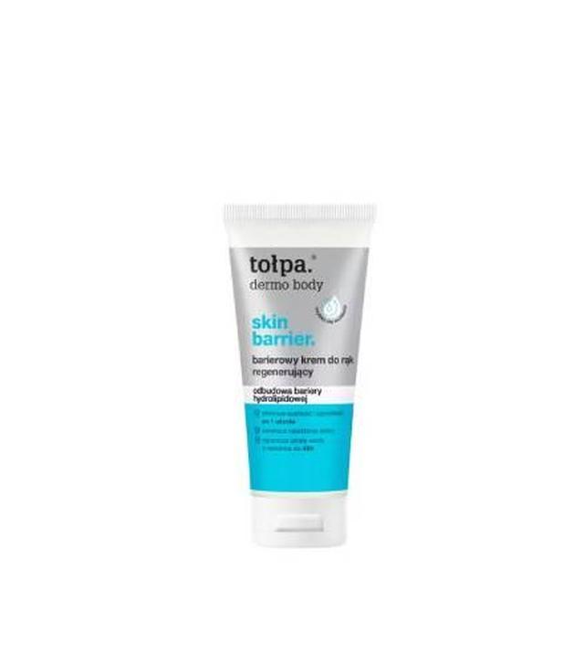 Tołpa Dermo Body Skin Barrier, barierowy krem do rąk, odbudowa bariery hydrolipidowej, 60 ml