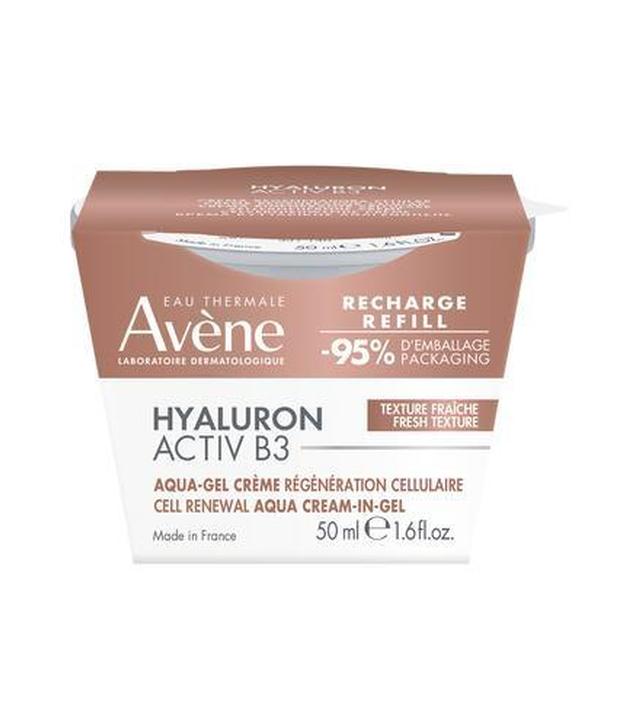 Avene Hyaluron Activ B3 krem odbudowujący komórki Aqua-Żel Eco-Refill 50 ml