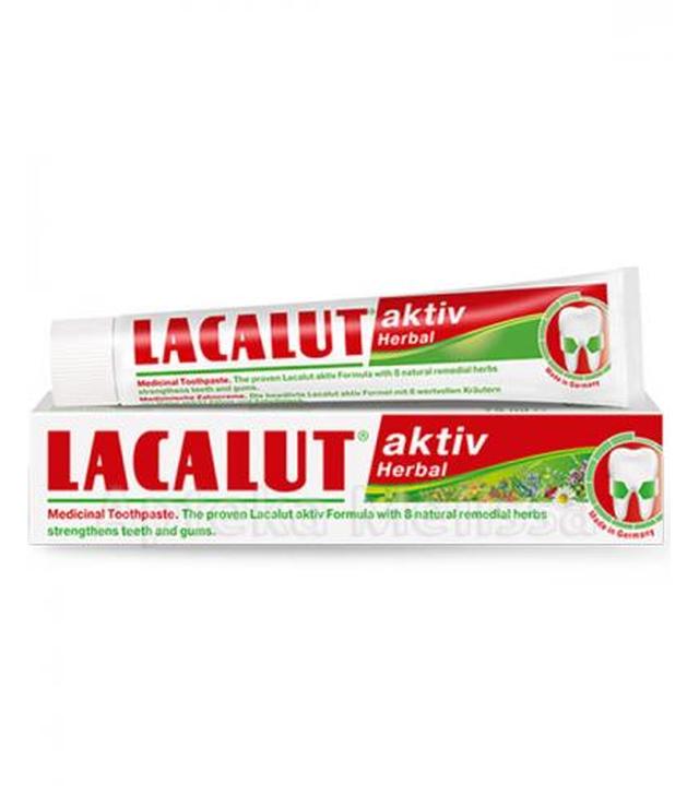 LACALUT AKTIV HERBAL Pasta do zębów - 75 ml