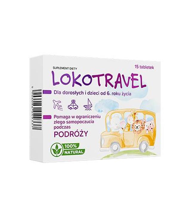 Lokotravel, 15 tabletek