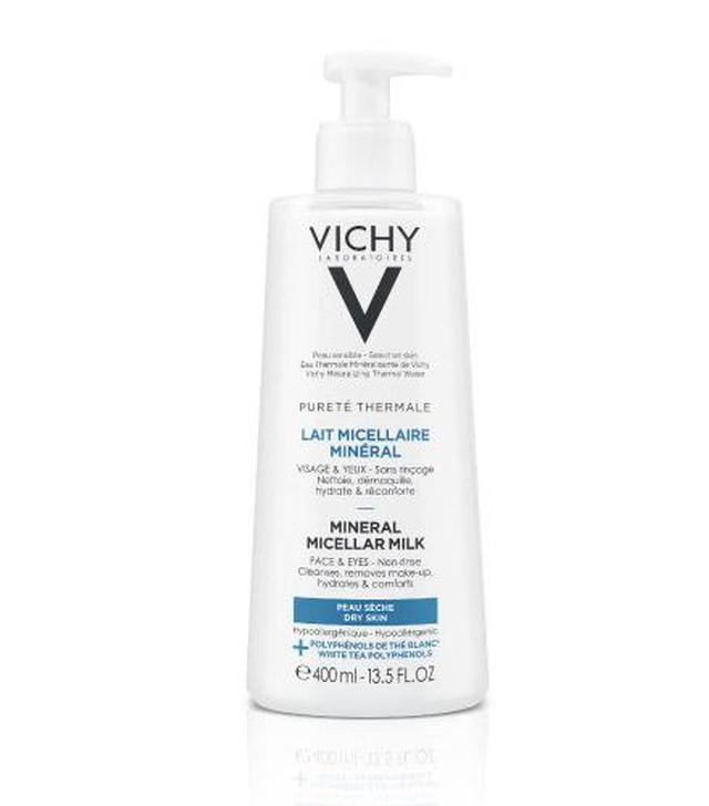 Vichy Purete Thermale Mineralne Mleczko micelarne - 400 ml - cena, opinie, właściwości