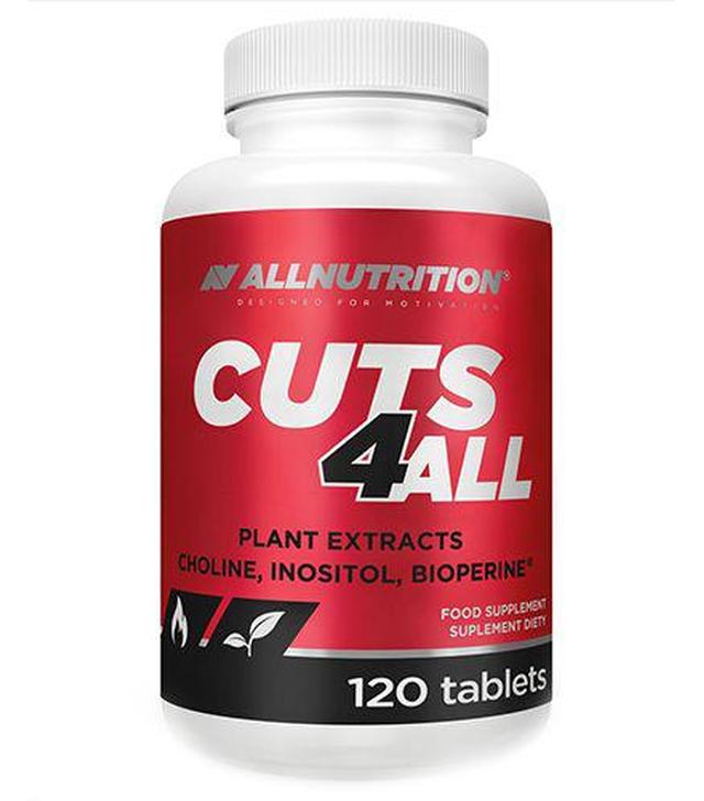 Allnutrition Cuts 4 all, 120 tabl., cena, opinie, dawkowanie