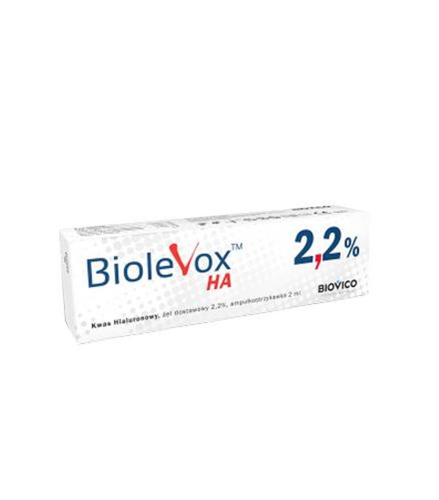 BIOLEVOX HA Żel dostawowy 2,2% - 2 ml (dawniej Alevox HA)
