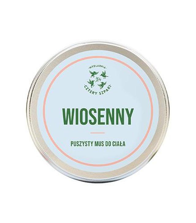 Mydlarnia Cztery Szpaki Puszysty mus do ciała wiosenny - 150 ml - cena, opinie, właściwości