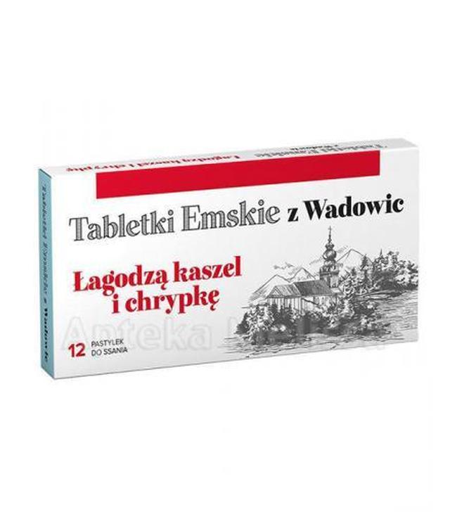 TABLETKI EMSKIE Z WADOWIC - 12 past.