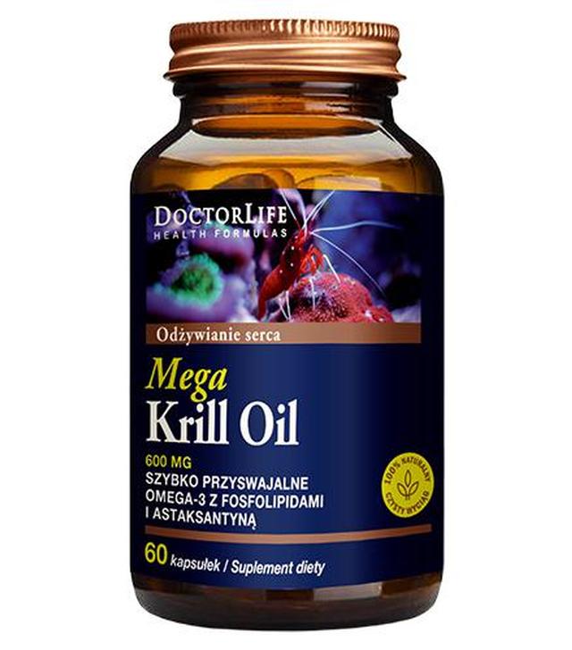 DOCTOR LIFE Mega krill oil - 60 kaps.