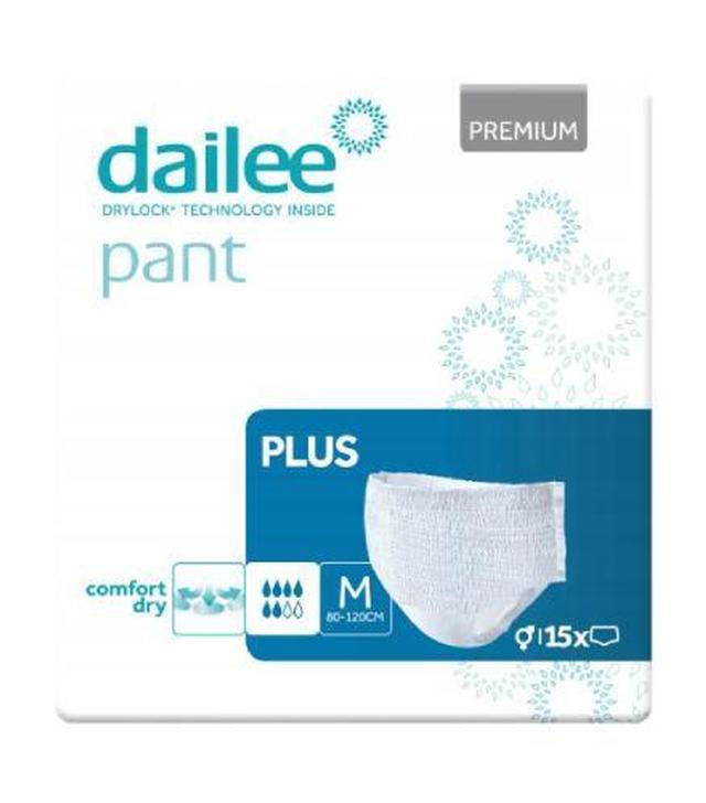 Dailee Pant Premium Plus majtki chłonne rozmiar M, 15 sztuk