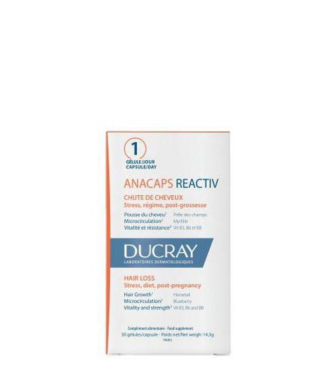 DUCRAY Anacaps Reactiv, 30 kapsułek