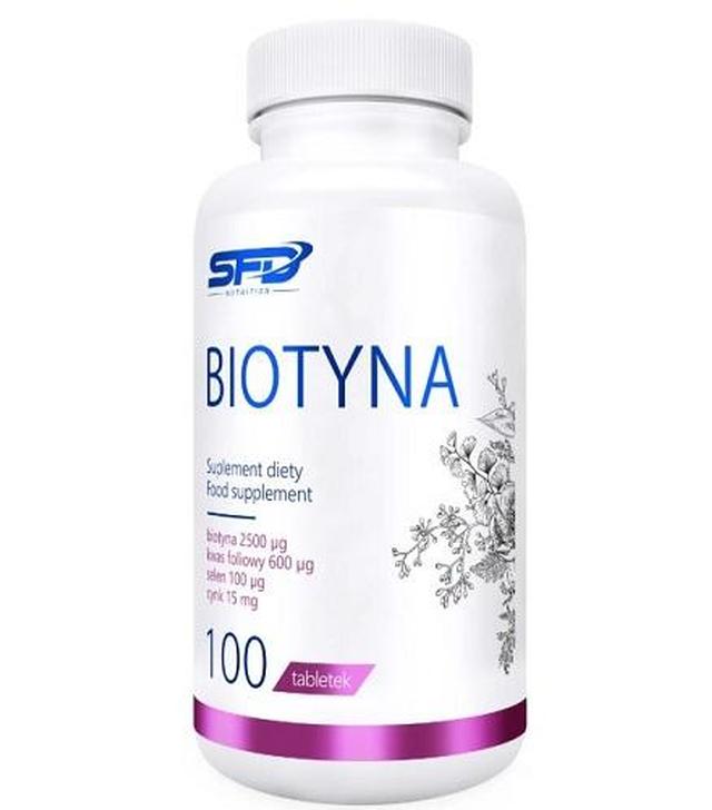 SFD, Biotyna, tabletki, 100 sztuk