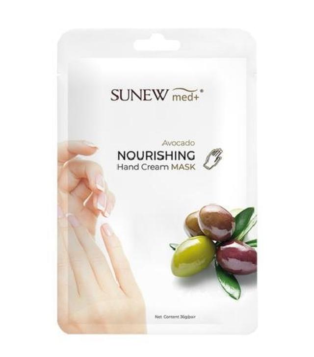 SunewMed+, maska do dłoni  z olejkiem jojoba i wyciągiem z oliwy, 2 sztuki