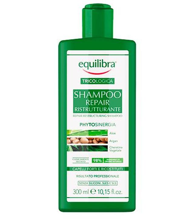 Equilibra Tricologica Naprawczy szampon restrukturyzujący, 300 ml, cena, opinie, właściwości