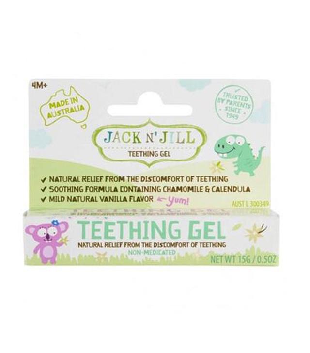 Jack N'Jill Naturalny żel łagodzący ząbkowanie - 15 g - cena, opinie, wskazania