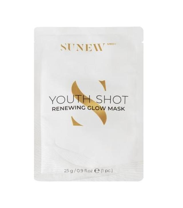 Sunewmed+ Youth Shot regeneracja + glow, maska w płachcie, 1 sztuka
