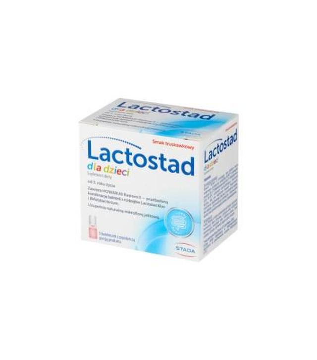 Lactostad dla dzieci od 3. roku życia, buteleczki, 5 sztuk