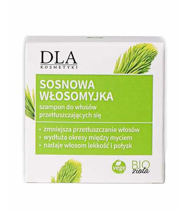 Kosmetyki DLA Sosnowa Włosomyjka Szampon do włosów przetłuszczających się w kostce, 35 g, cena, opinie, właściwości