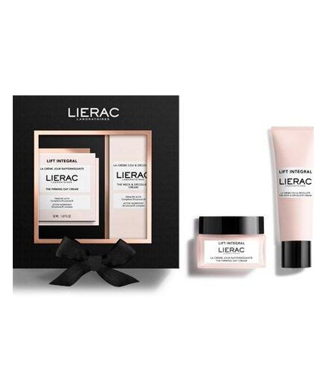 Lierac Lift Integral Zestaw Xmass Ujędrniający krem na dzień do twarzy i szyi, 50 ml + Ujędrniający krem-żel do szyi i dekoltu, 50 ml