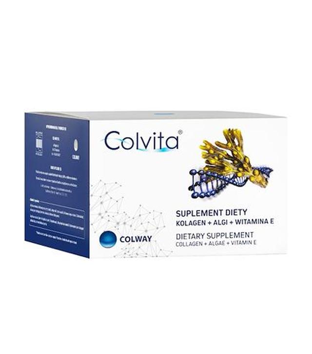 COLWAY Colvita - 120 kaps. - produkcja kolagenu - cena, opinie, właściwości