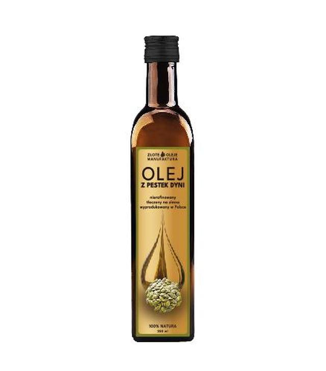 Złote oleje Olej z nasion dyni, 250 ml - ważny do 2025-06-24