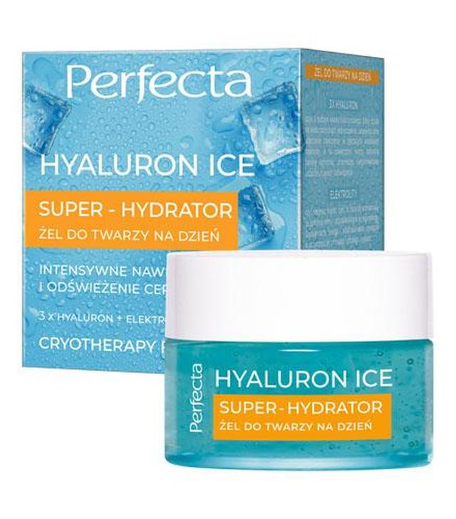 PERFECTA Hyaluron Ice Krem-Żel do Twarzy na Dzień, 50 ml