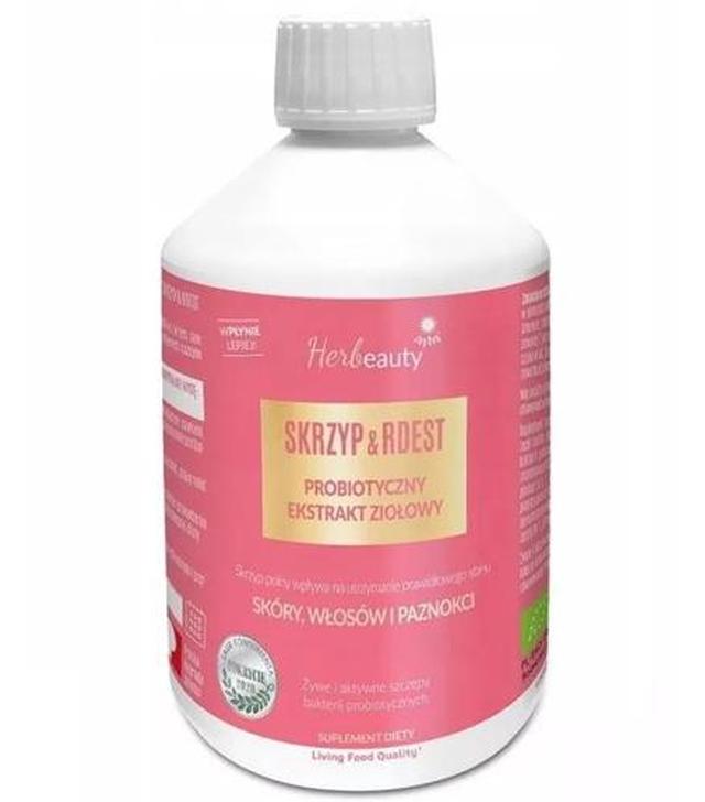 Joy Day Herbeauty Skrzyp & Rdest Probiotyczny ekstrakt ziołowy - 500 ml - cena, opinie, właściwości