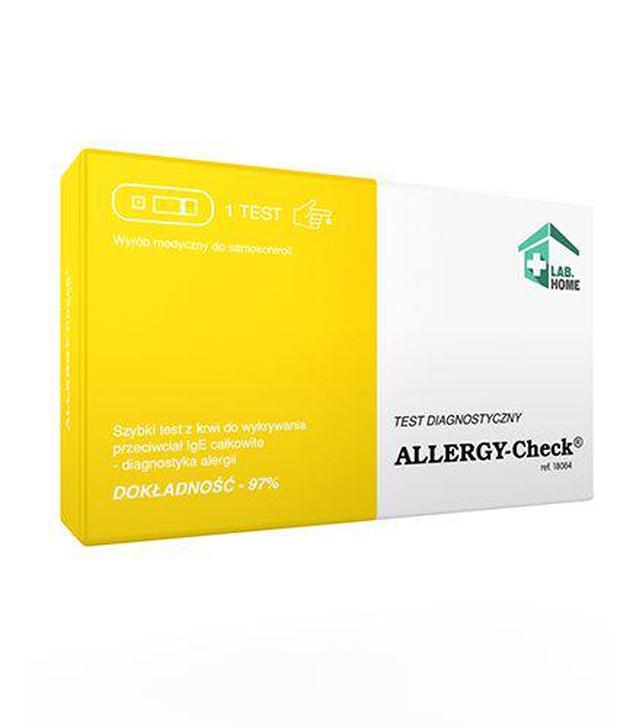 ALLERGY-CHECK Test do wykrywania przeciwciał IgE, 1 sztuka