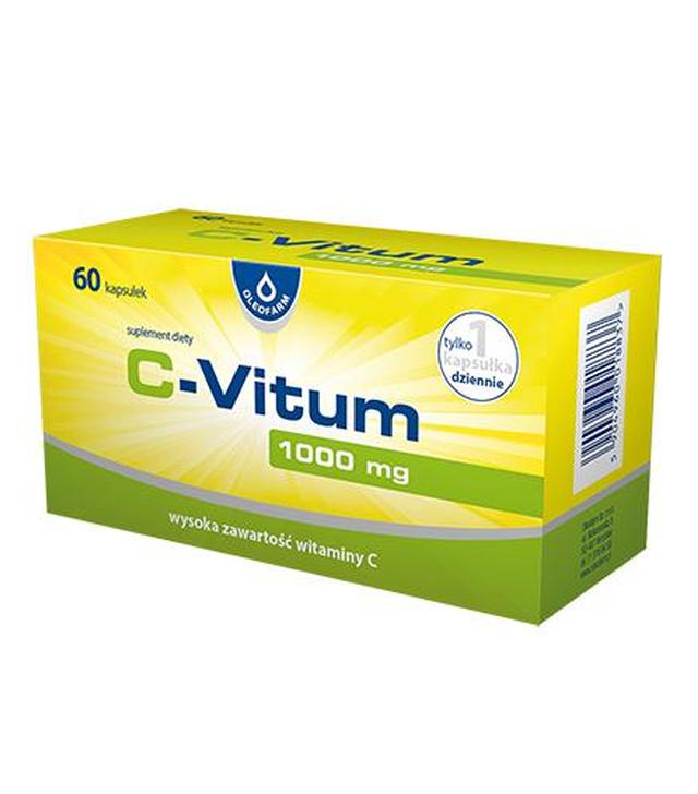 C-Vitum 1000 mg, 60 kapsułek - ważny do 2024-10-31