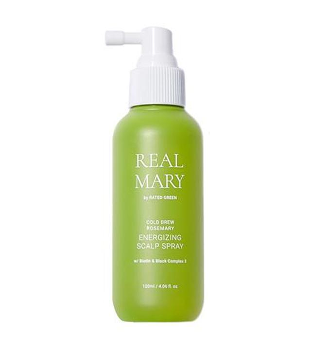 Rated Green Real Mary Pobudzający spray do skóry głowy - 120 ml - cena, opinie, właściwości - ważny do 2024-06-21