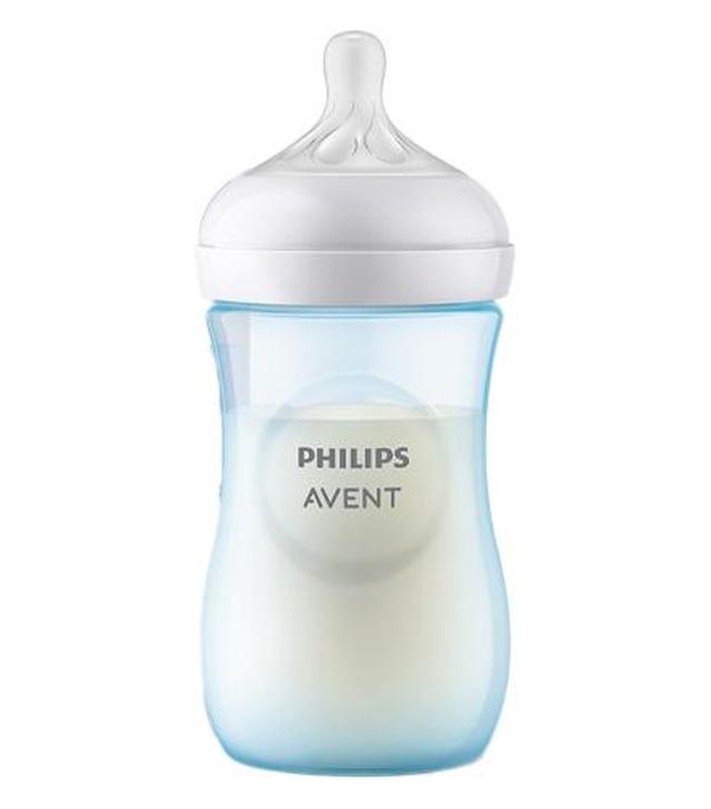 Philips Avent Niebieska Responsywna Butelka Natural SCY903/21, 260 ml