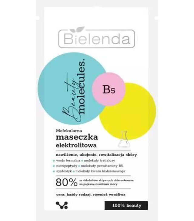 Bielenda Beauty Molecules, Maseczka elektrolitowa molekularna, 8 g