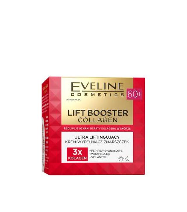 Eveline Lift booster collagen Ultra liftingujący krem-wypełniacz zmarszczek 60+, 50 ml