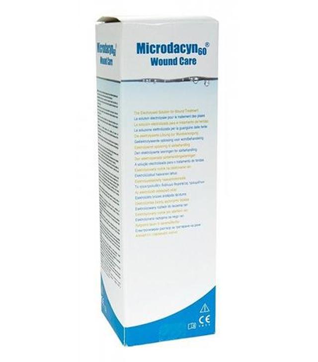 Microdacyn 60 Wound Care Elektrolizowany roztwór na rany, 500 ml cena, opinie, właściwości