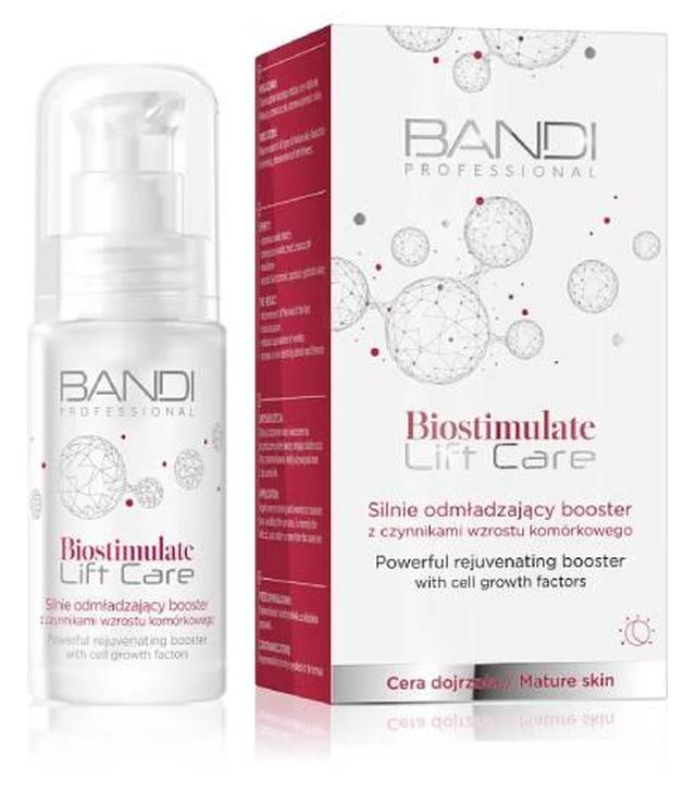 Bandi Biostimulate Lift Care Silnie odmładzający booster z czynnikami wzrostu komórkowego, 30 ml
