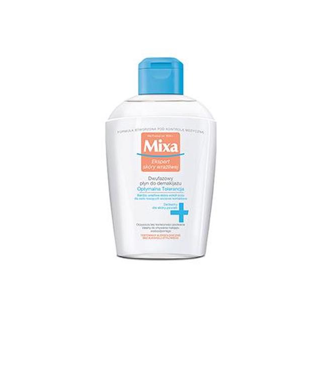 MIXA Dwufazowy płyn do demakijażu - 125 ml Do cery wrażliwej - cena, opinie, właściwości