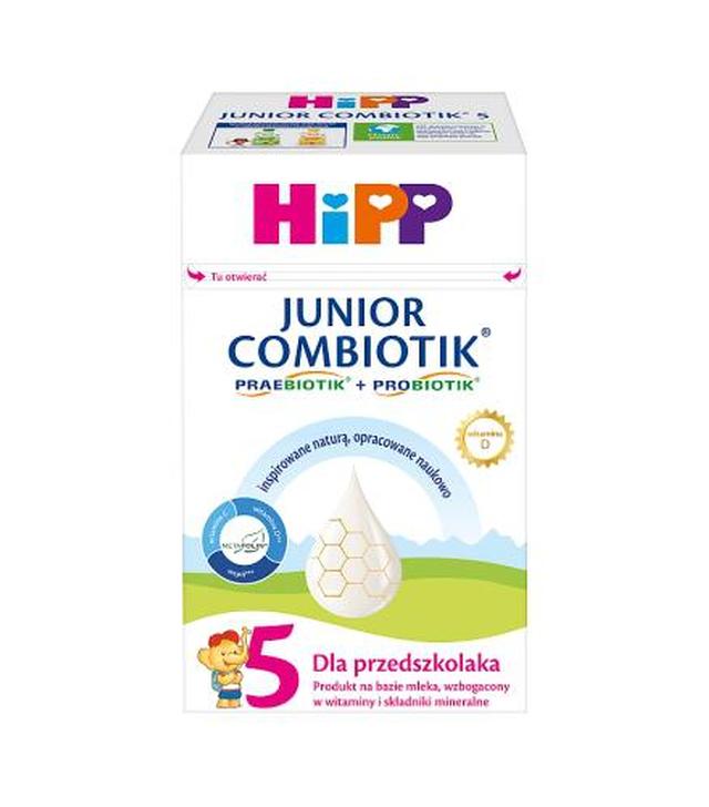HiPP 5 JUNIOR COMBIOTIK produkt na bazie mleka dla przedszkolaka po 2,5 roku, 550 g