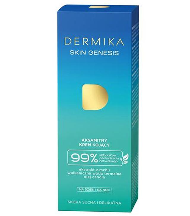Dermika Skin Genesis Aksamitny krem kojący Skóra sucha i delikatna - 50 ml - cena, opinie, wskazania