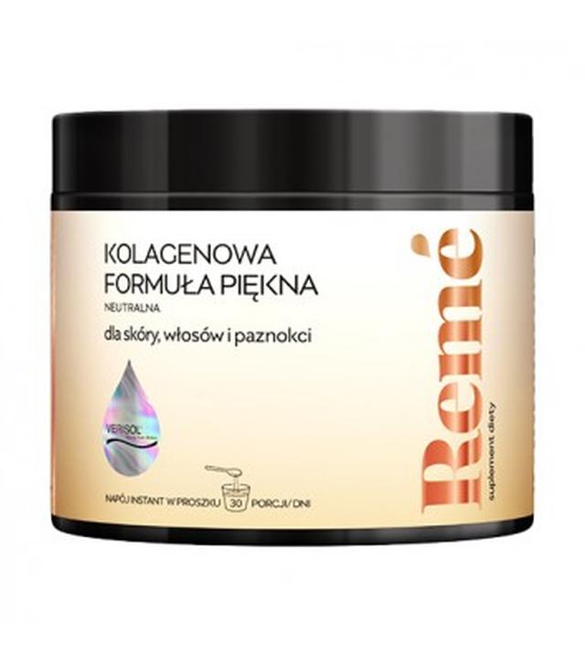 Reme, neutralna kolagenowa formuła piękna, 150 g