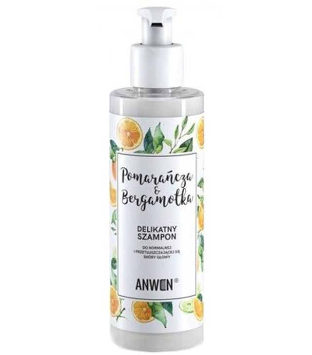 Anwen Pomarańcza & Bergamotka Delikatny szampon do normalnej i przetłuszczającej się skóry głowy - 200 ml - cena, opinie, wskazania