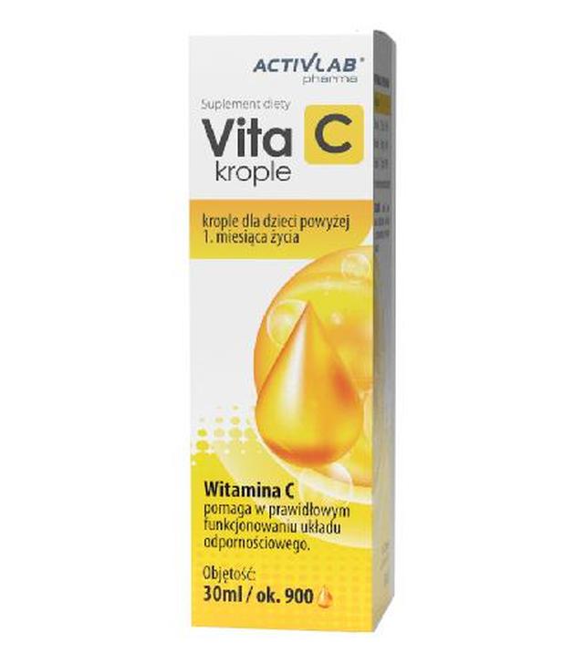 Activlab Pharma Vita C Krople, 30 ml - 1023737 -  brak pudełka