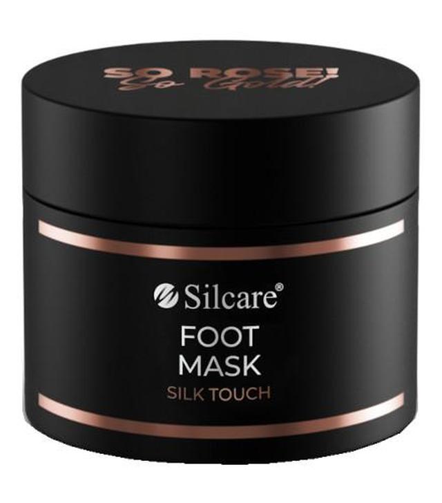 Silcare, So Rose! So Gold! Foot Mask Silk Touch, aksamitna maska do stóp, 150 ml