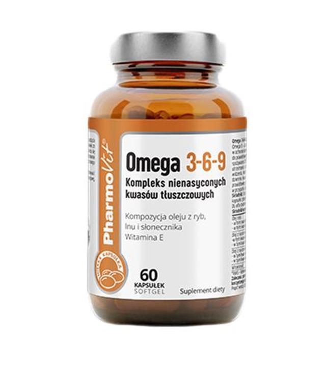 PharmoVit Omega 3-6-9 - 60 kaps. - cena, opinie, właściwości